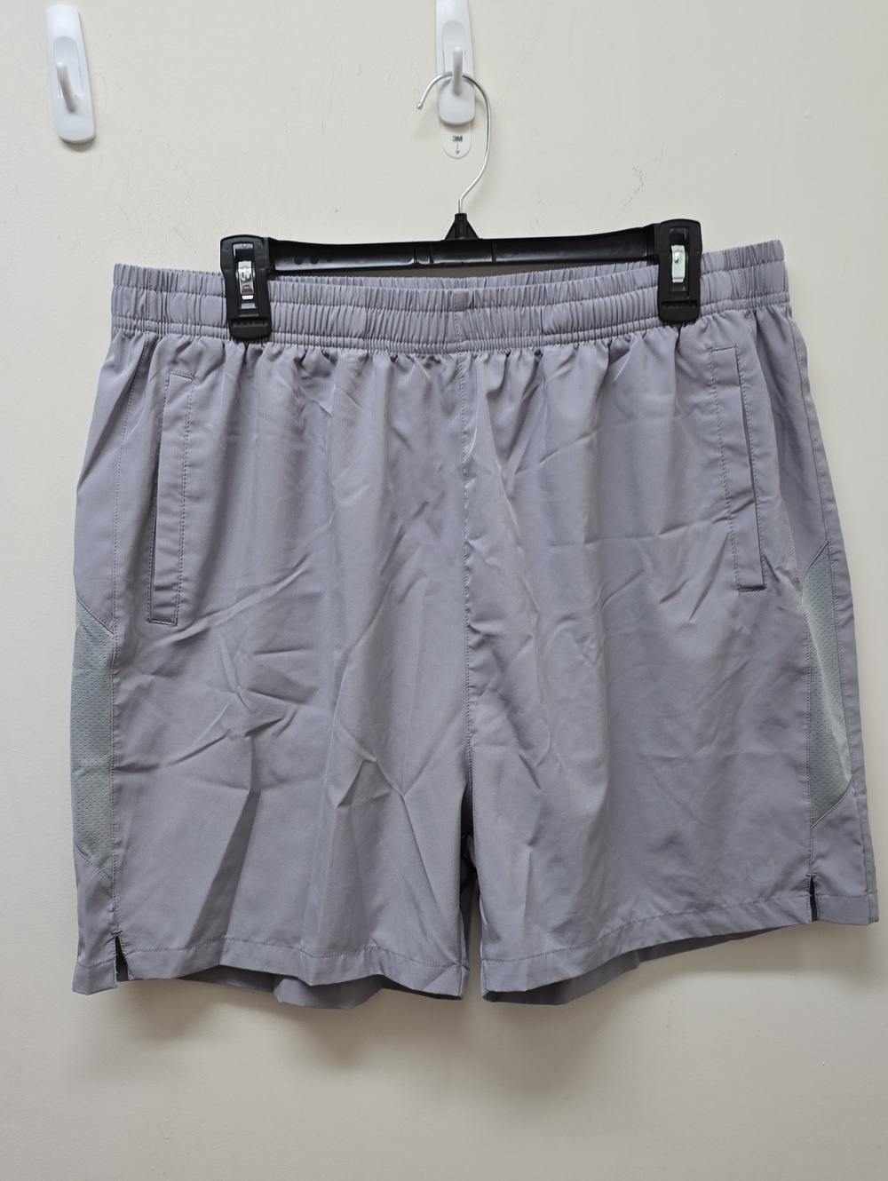 Northyard Men's Lightweight Gray Athletic Shorts - Size 2XL